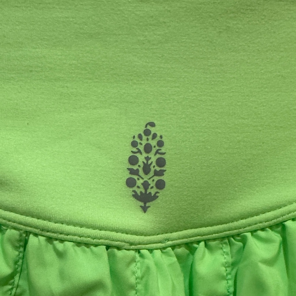 FP Movement by Free People Bright Green Mini Skirt - Picture 4 of 5